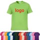 High Quality 100% Cotton Tee Shirts Custom Printing Sublimation Shirts