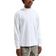 Custom heavyweight mock neck long tleeve tees shirts