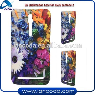 2015 innovative product 3D sublimation phone cover for asus ZenFone 2 ZE551ML,3D sublimation case printing jigs