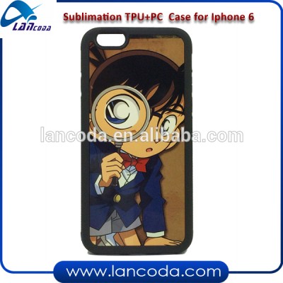 NEW sublimation phone case for iphone6 rubber cell phone cover