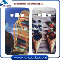 printable 3d sublimation cell phone case for Samsung GALAXY A3,sublimation blanks,3d sublimation phone cover